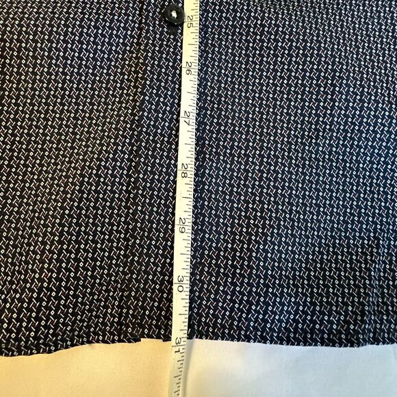 Rosso Milano Italy Blue and White Button Down Dress Shirt Modern Fit RM-4024 - Picture 8 of 11